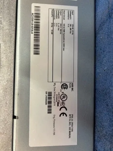 ABB ACH550-U0-031A-4 Vfd Drive 20hp 380-480vac MFG 2018 / See Pics 4