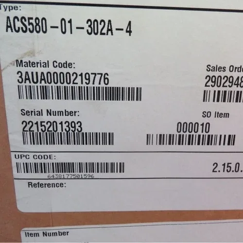 ABB ACS580-01-302A-4 Frequency Converter 4