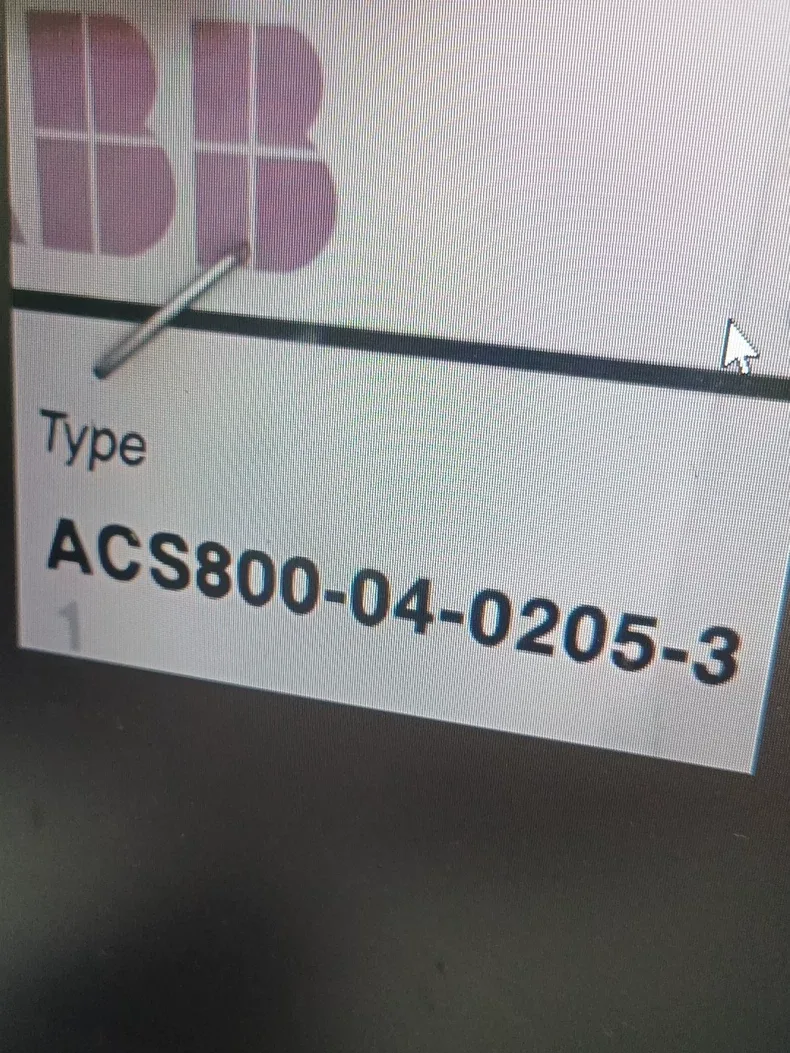 ABB ACS800-04-0205-3 2