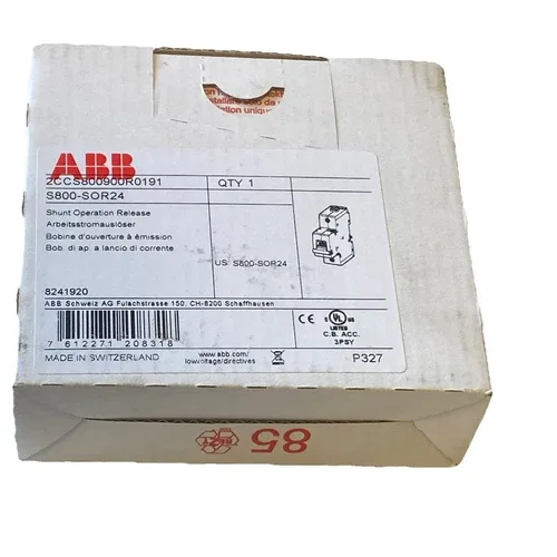 ABB S800-SOR24 Shunt Release 24V AC/DC A120831 2