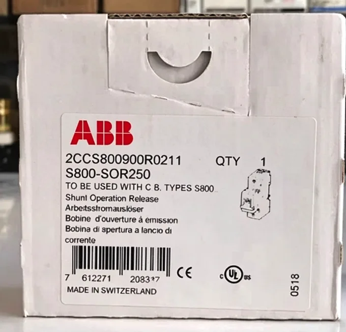 ABB [ S800-SOR250 ] circuit breaker