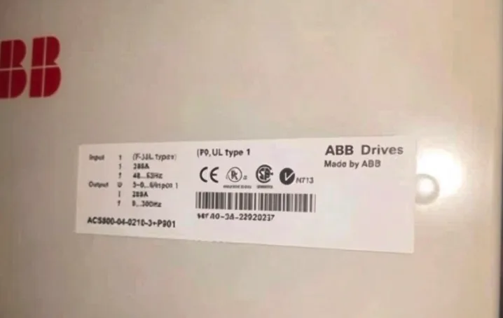 ABB frequency converter ACS800-04-0210-3-P901 2