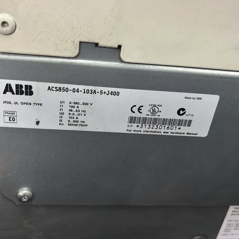 ABB inverter ACS850-04-103A-5+J400 disassembly 3