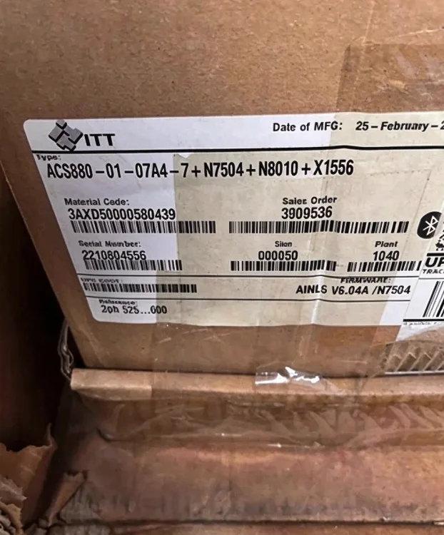 ABB ACS880-01-07A4-7+N7504+N8010+X1556 Frequency Converter 3