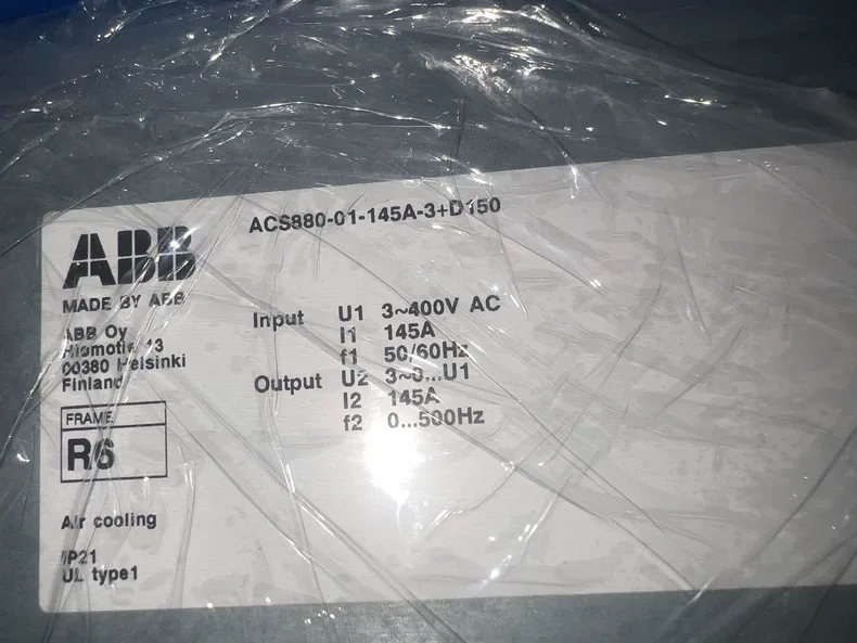 ABB ACS880-01-145A-3+D150 Inverter 5