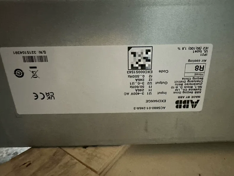 ABB High Quality ACS880-01-246A-3 With 6
