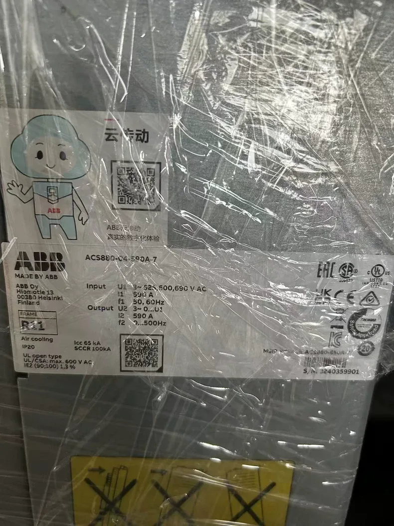 ABB ACS880-04-590A-7 AC380-415V INVERTER 4
