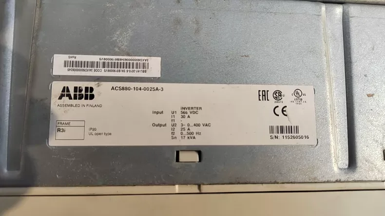 ABB ACS880-104-0025A-3
