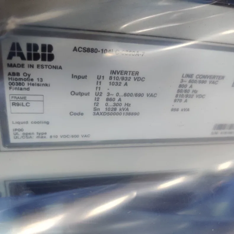 ABB ACS880-104LC-0860A-7 frequency converter 2