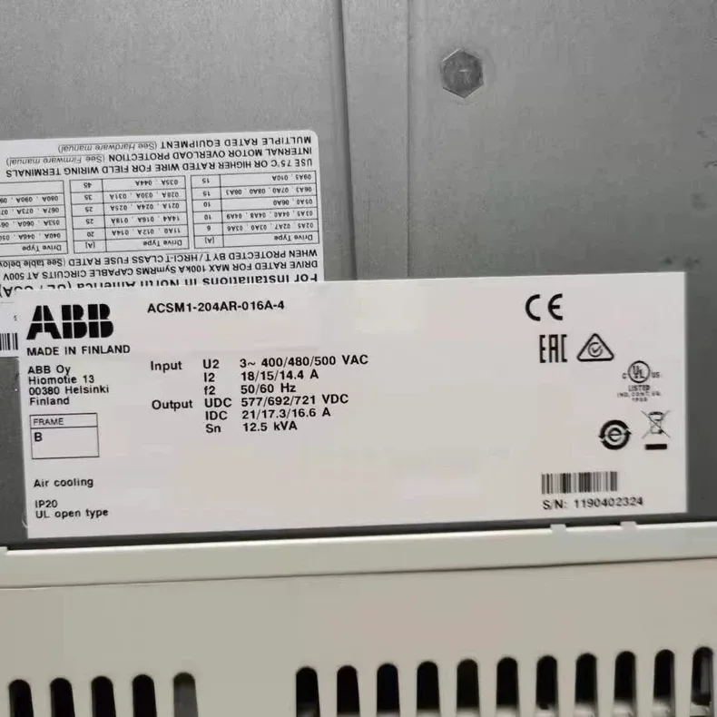 ABB ACSM1-204AR-016A-4 UMP 2
