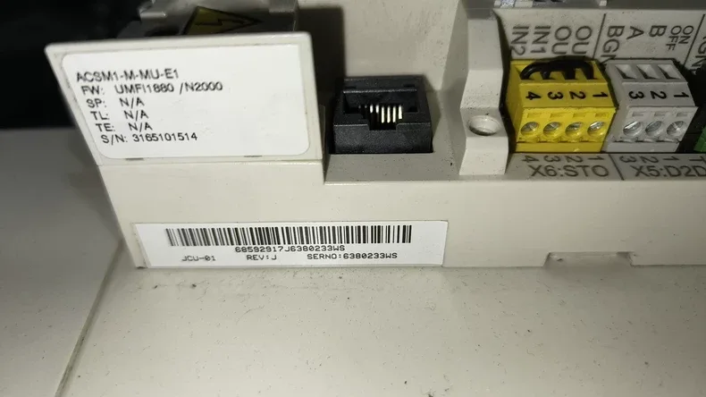 ABB ACSM1 FREQUENCY INVERTER CONTROL UNIT - ACSM1-M-MU-E1 3